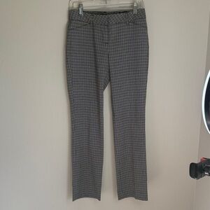 Express Black and White Patterned Women's Trousers